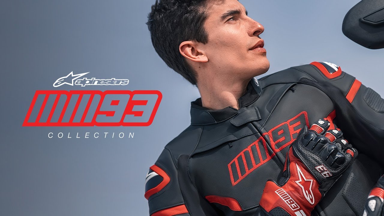 Alpinestar's New MM93 Gear Collection Celebrates Marquez MotoGP Return - webBikeWorld สินค้าใหม่!! ALPINESTARS คุณภาพดีเยี่ยม Marc Márquez ยังใส่คว้าแชมป์มาแล้ว!! - MM93 Alpinestars